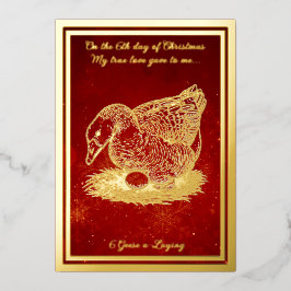 クリスマス日12ヶ国 箔シーズンカード