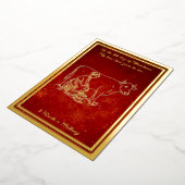 クリスマス日12人、乳しぼりメイド 箔シーズンカード (回転した状態)