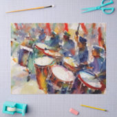 クリスマス日12回:ドラマー・ドラミング(C), 薄葉紙 (クラフト)