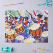 クリスマス日12回:ドラマー・ドラミング(D), 薄葉紙 (クラフト)