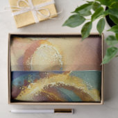 クリスマス日12回：金リングや輪(C)、 薄葉紙 (ギフト)