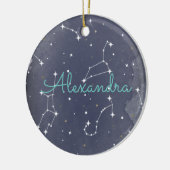 クリスマス星座 セラミックオーナメント (左)