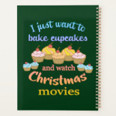 クリスマス映画とカップケーキ プランナー手帳 (裏面)