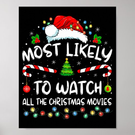 クリスマス映画を全部見る可能性大 ファミリー ポスター (正面)
