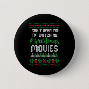 クリスマス映画を見てるからあなたの声が聞こえない 缶バッジ