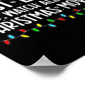 クリスマス映画を見る可能性が最も高い ポスター (角)