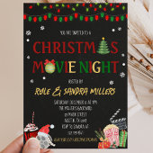 クリスマス映画会 招待状