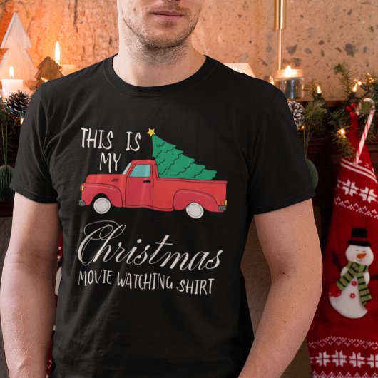 クリスマス映画鑑賞シャツトモダンロおもしろいック トライブレンドＴシャツ
