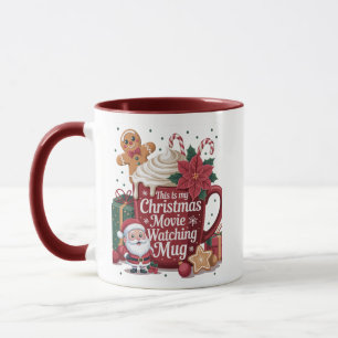 クリスマス映画鑑賞マグカップ Xmas マグカップ