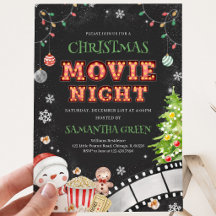 クリスマス映画鑑賞会ホリデーパーティー