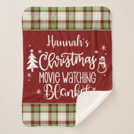 クリスマス映画鑑賞 シェルパブランケット