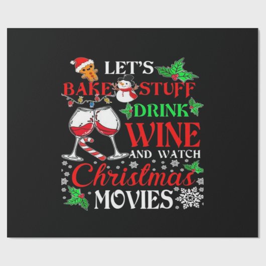 クリスマス映画 ラッピングペーパー (フラット)