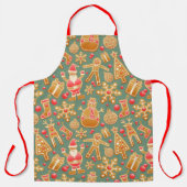 クリスマス時刻 エプロン (正面)