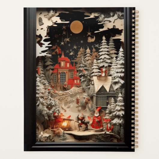 クリスマス時刻 プランナー手帳 (裏面)