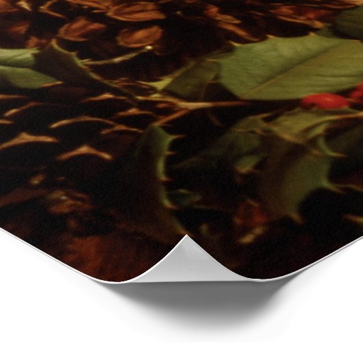 クリスマス時刻 ポスター (角)