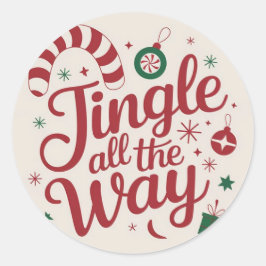 クリスマス時刻 ラウンドシール