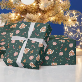 クリスマス時刻 ラッピングペーパー