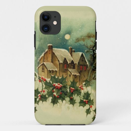 クリスマス時刻iPhone5ケース Case-Mate iPhoneケース (裏面)