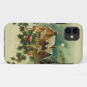 クリスマス時刻iPhone5ケース Case-Mate iPhoneケース (裏面(横))