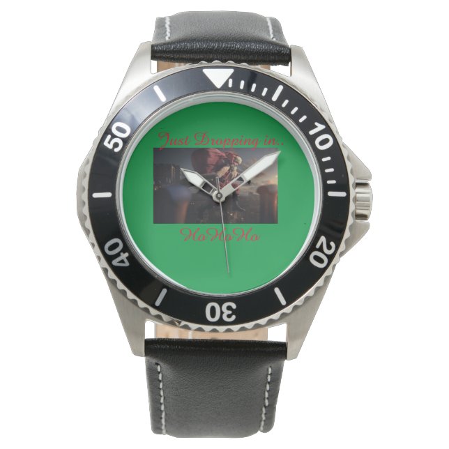 クリスマス時計の時間だ 腕時計 (正面)