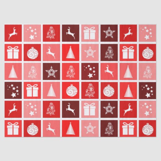 クリスマス時間ティッシュペーパー 薄葉紙 (正面)