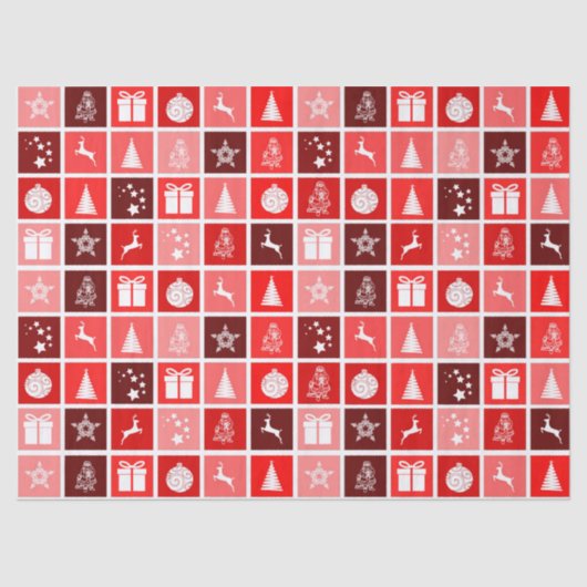クリスマス時間ティッシュペーパー 薄葉紙 (正面)