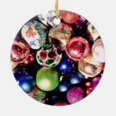 クリスマス暖炉オーナメント セラミックオーナメント (裏面)