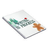 クリスマス書をテーマにしたノートブック ノートブック (右側)