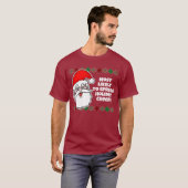 クリスマス最も可能性が…ジョークTシャツ Tシャツ (正面フル)