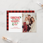 クリスマス最も素晴らしい季節の写真 カード