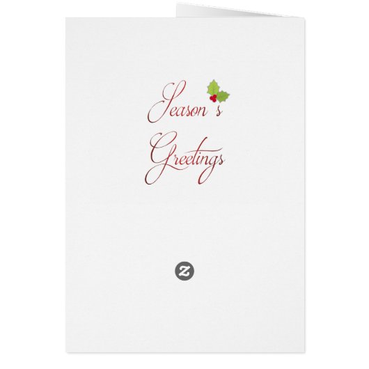 クリスマス最高のの祭日 (裏面)