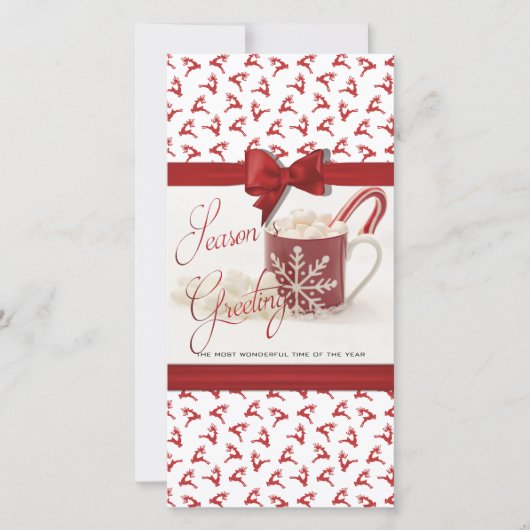 クリスマス最高のの祭日 シーズンカード (正面)