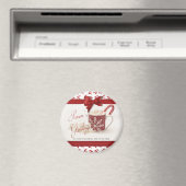 クリスマス最高のの祭日 マグネット (インサイチュ (食洗機))