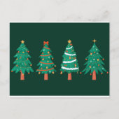 クリスマス最高のの贈り物 シーズンポストカード (正面)