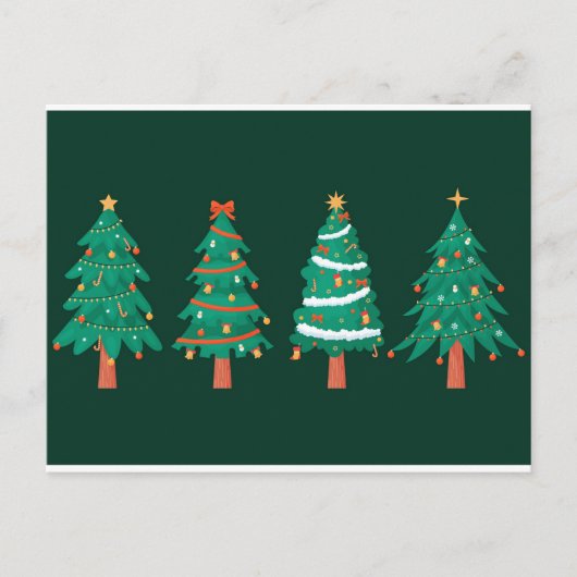 クリスマス最高のの贈り物 シーズンポストカード (正面)