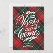 クリスマス最高のの非写真カードは未来だ表示されない (正面)