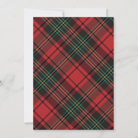 クリスマス最高のの非写真カードは未来だ表示されない (裏面)