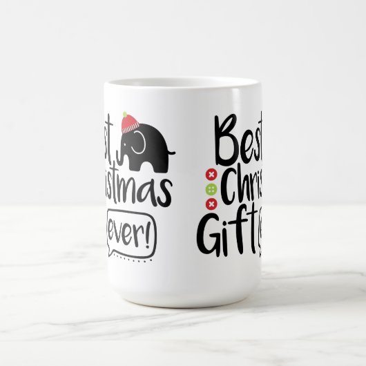 クリスマス最高のギフト コーヒーマグカップ (中央)