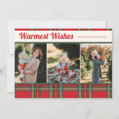 クリスマス最高の願い プライド写真カード 招待状 (正面)