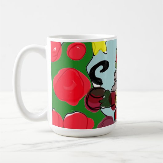 クリスマス朝食 コーヒーマグカップ (左)
