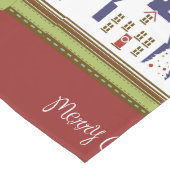 クリスマス村 ロングテーブルランナー (コーナー)