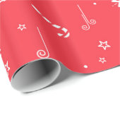 クリスマス杖 ラッピングペーパー (ロールコーナー)