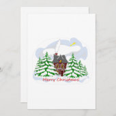 クリスマス来から家族の家へ シーズンカード (正面/裏面)