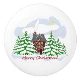 クリスマス来から家族の家へ セラミックノブ