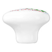 クリスマス来から家族の家へ セラミックノブ (側面)