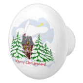 クリスマス来から家族の家へ セラミックノブ (右)