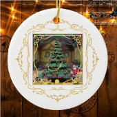 クリスマス来だが、年に一度のオーナメント#1 セラミックオーナメント
