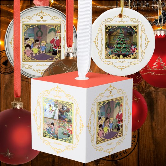 クリスマス来だが、年に一度のオーナメント#1 セラミックオーナメント