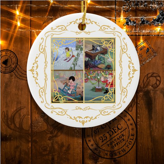 クリスマス来だが、年に一度のオーナメント#2 セラミックオーナメント