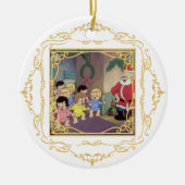 クリスマス来だが、年に一度のオーナメント#3 セラミックオーナメント (正面)